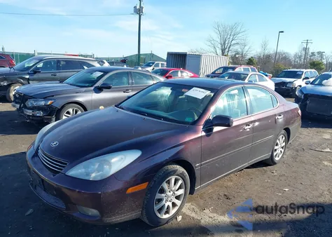 2003 Lexus Es 300 из США, поврежденный, VIN JTHBF30G730134738
